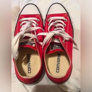 Converse all star tenis shoes red